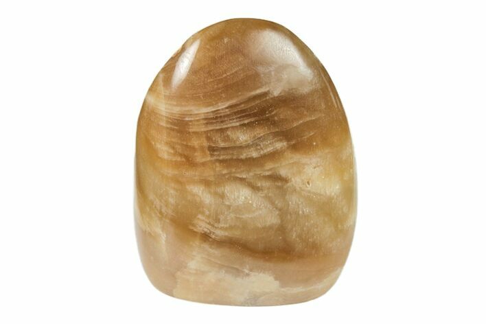 Free-Standing, Polished Brown Calcite #199055